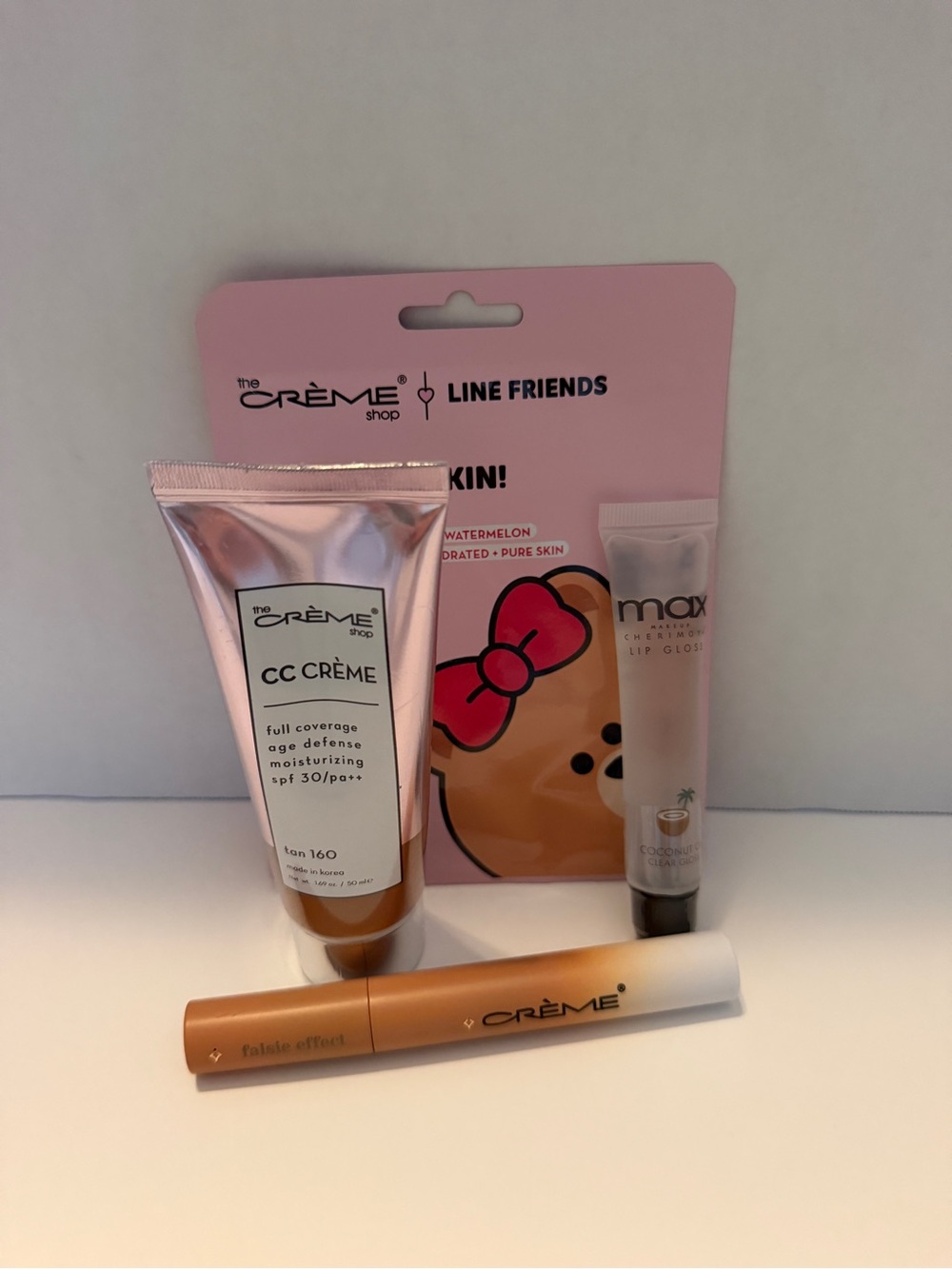 CC Crème Bundle in Pink & Tan